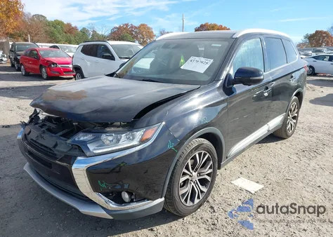 2017 Mitsubishi Outlander Sel из США, поврежденный, VIN JA4AD3A31HZ053200